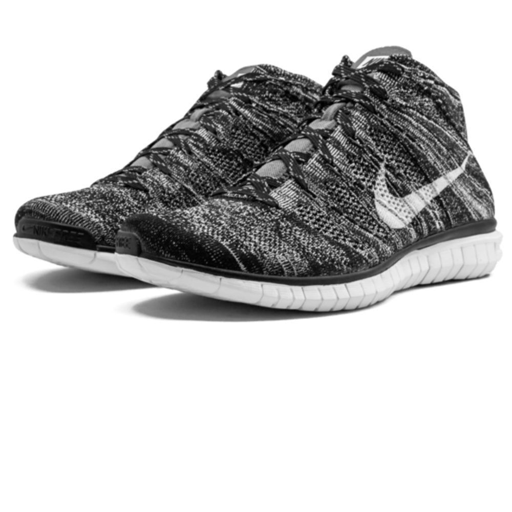 Nike Free Flyknit Chukka Dark Grey Platinum